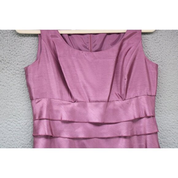 Lizzatti Collection Sleeveless Empire Waist Tiered Dress-Size 8 - Picture 3 of 11